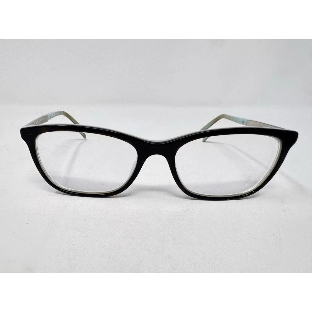 Tiffany & Co TF2150-B 8193/4 Eyeglass Frames 52-17-140 Black Turquoise Italy